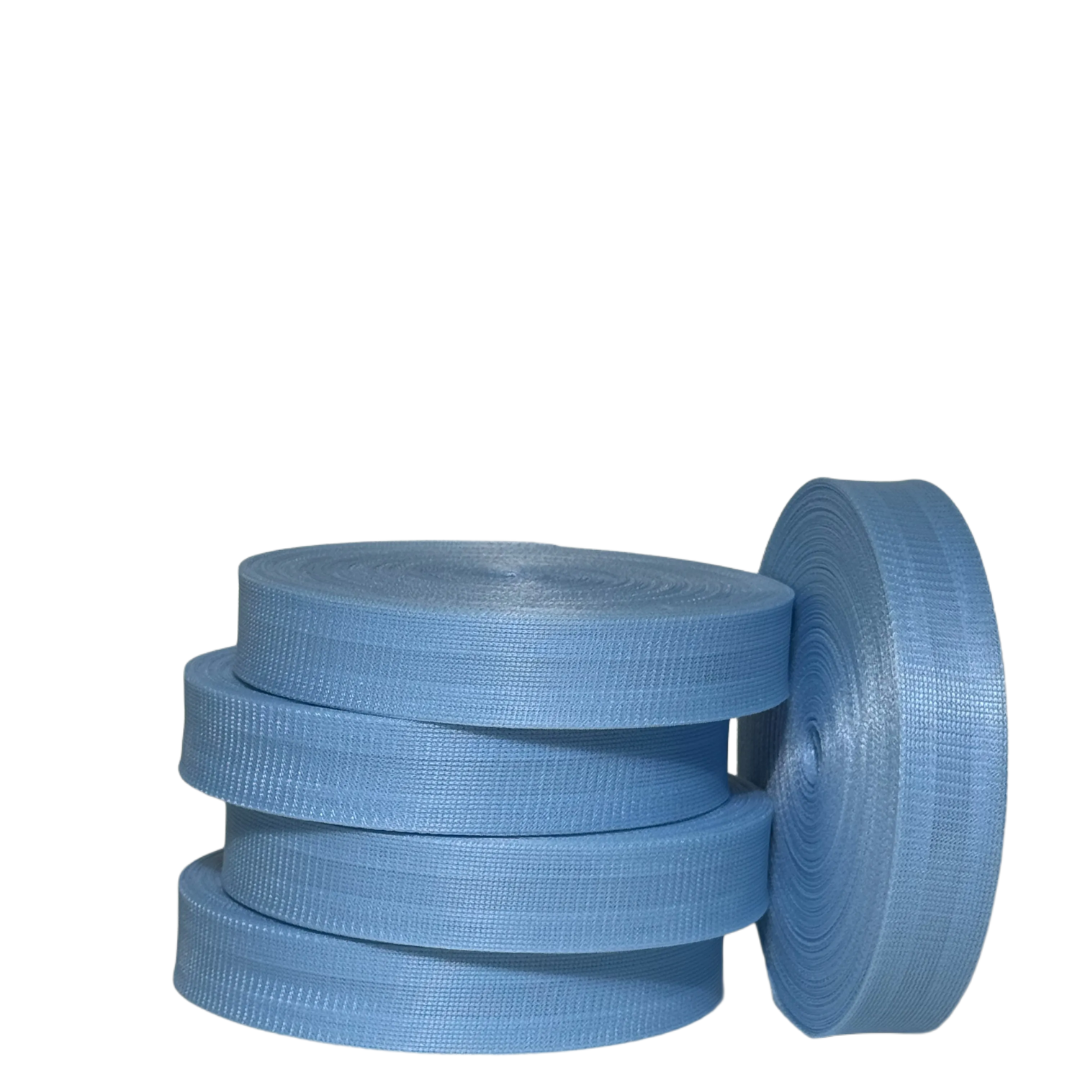 نوار اریب آبی آسمانی 2 سانت